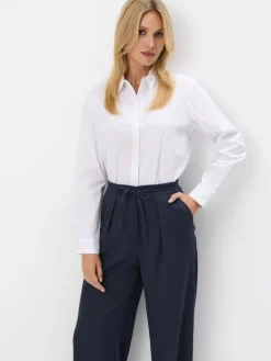 MOHITO Bawełniana biała koszula biau0142y Fashion
