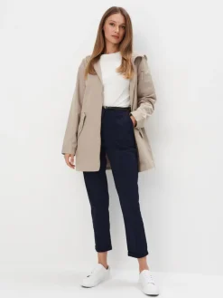 MOHITO Beżowa parka beu017cowy New