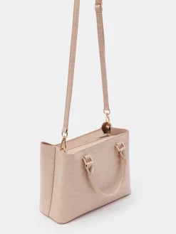 MOHITO Beżowa torebka city bag beu017cowy Discount