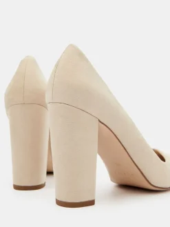 MOHITO Beżowe czółenka beu017cowy Fashion