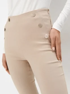 MOHITO Beżowe spodnie skinny beu017cowy Clearance