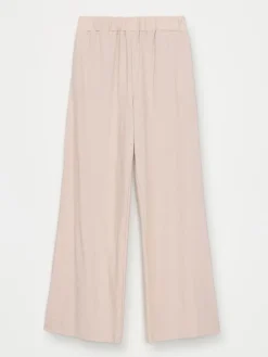 MOHITO Beżowe spodnie wide leg beu017cowy Online