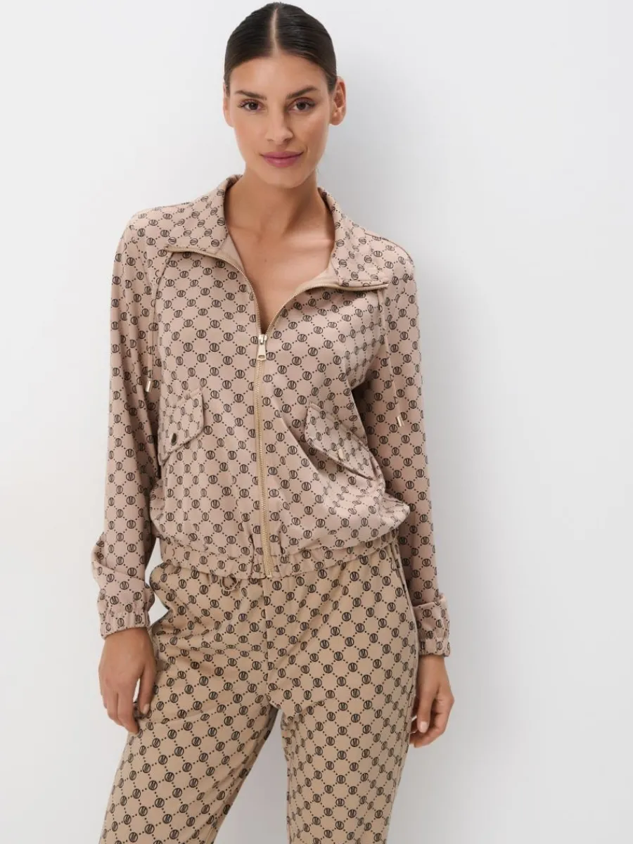 MOHITO Bluza z zamkiem beu017cowy Sale
