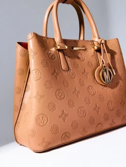 MOHITO Brązowa torebka city bag beu017cowy Fashion