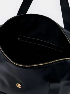 MOHITO Czarna torba podróżna czarny Fashion