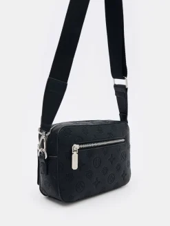 MOHITO Czarna torebka crossbody czarny Discount