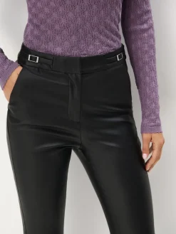 MOHITO Czarne spodnie skinny czarny Clearance