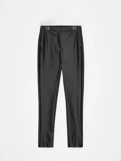 MOHITO Czarne spodnie skinny czarny Clearance