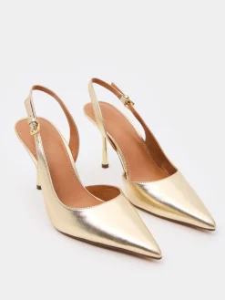 MOHITO Czółenka na szpilce zu0142oty Outlet