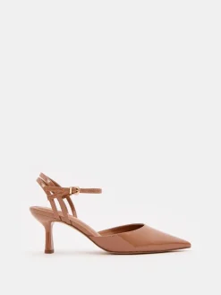 MOHITO Czółenka na szpilce beu017cowy Fashion