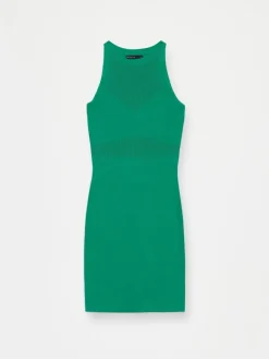 MOHITO Dopasowana zielona sukienka mini zielony Fashion