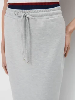 MOHITO Dzianinowa spódnica midi szary Outlet