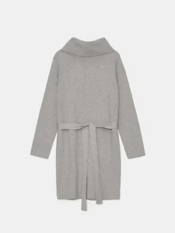 MOHITO Dzianinowa szara sukienka mini szary Online