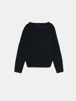 MOHITO Dzianinowy sweter czarny Fashion