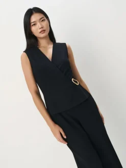 MOHITO Elegancki kombinezon czarny Fashion