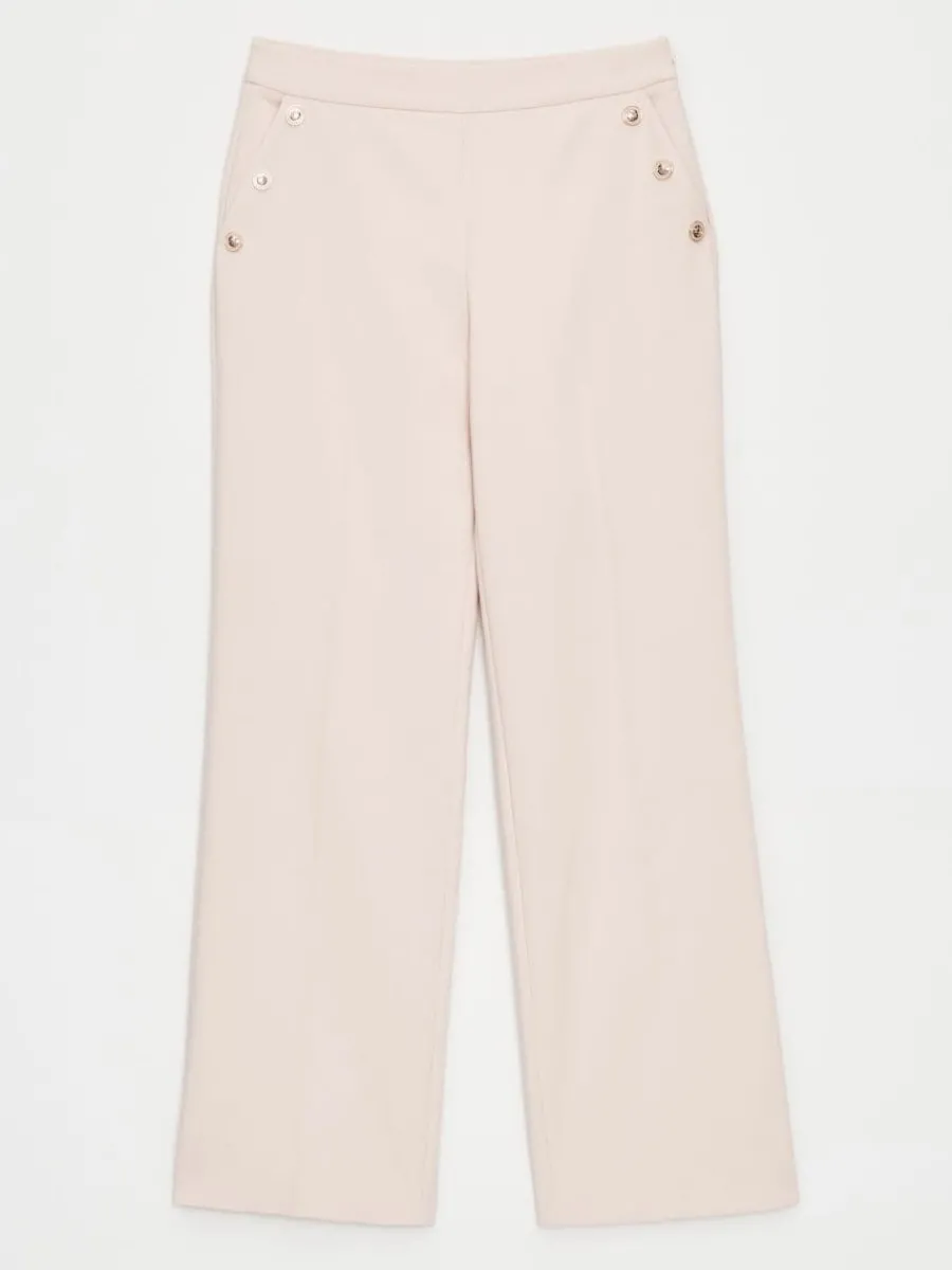 MOHITO Eleganckie beżowe spodnie beu017cowy Hot