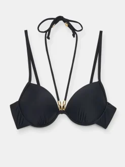 MOHITO Góra od bikini czarny Hot