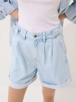 MOHITO Jeansowe szorty niebieski Sale
