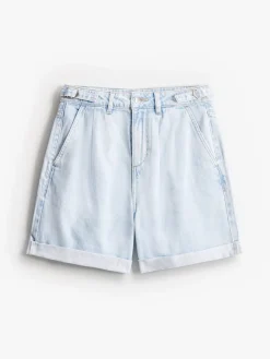 MOHITO Jeansowe szorty niebieski Sale
