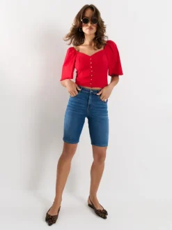 MOHITO Jeansowe szorty niebieski Outlet