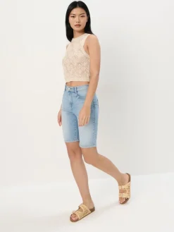 MOHITO Jeansowe szorty niebieski Outlet