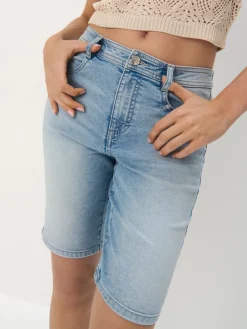 MOHITO Jeansowe szorty niebieski Outlet
