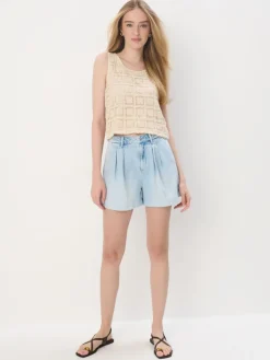 MOHITO Jeansowe szorty niebieski Outlet