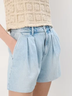 MOHITO Jeansowe szorty niebieski Outlet