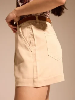 MOHITO Jeansowe szorty beu017cowy Best
