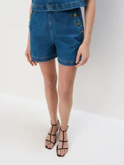 MOHITO Jeansowe szorty niebieski Outlet