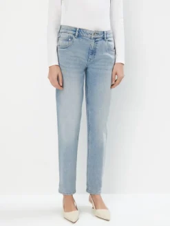 MOHITO Jeansy boyfriend niebieski Fashion