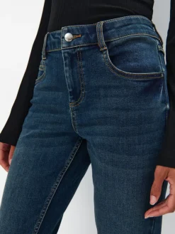 MOHITO Jeansy boyfriend granatowy Discount