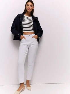 MOHITO Jeansy mom biau0142y New