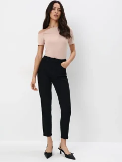 MOHITO Jeansy mom czarny Discount