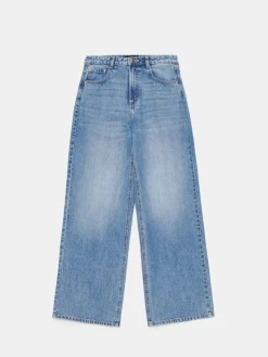 MOHITO Jeansy wide leg niebieski Best