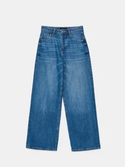 MOHITO Jeansy wide leg niebieski Sale