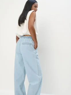 MOHITO Jeansy wide leg niebieski Fashion