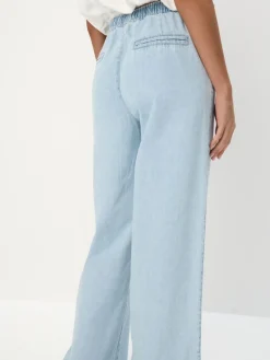 MOHITO Jeansy wide leg niebieski Fashion