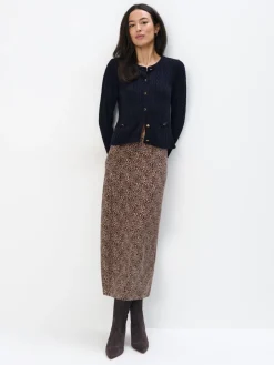 MOHITO Kardigan granatowy Fashion