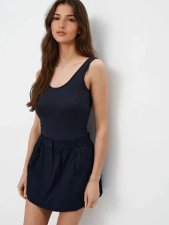 MOHITO Kombinezon na ramiączkach granatowy Fashion