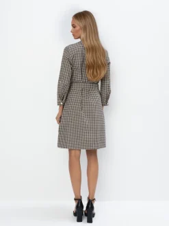 MOHITO Koszulowa sukienka mini beu017cowy Fashion