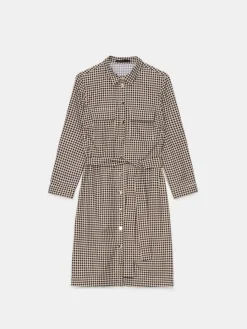 MOHITO Koszulowa sukienka mini beu017cowy Fashion