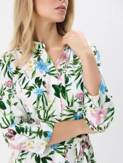 MOHITO Koszulowa sukienka mini z wiskozy biau0142y Outlet