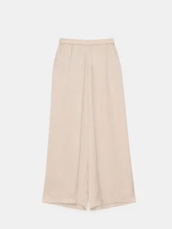 MOHITO Kremowe spodnie od piżamy kremowy Fashion