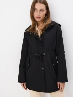 MOHITO Kurtka parka czarny Outlet