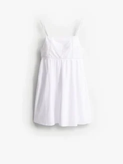 MOHITO Letnia biała sukienka mini biau0142y Fashion