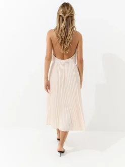 MOHITO Letnia sukienka midi beu017cowy Best