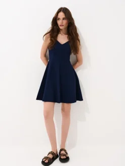 MOHITO Letnia sukienka mini granatowy New