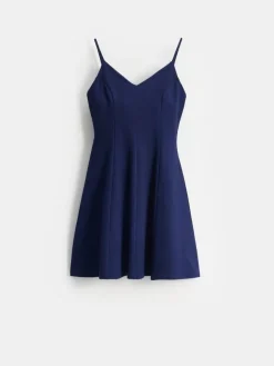 MOHITO Letnia sukienka mini granatowy New