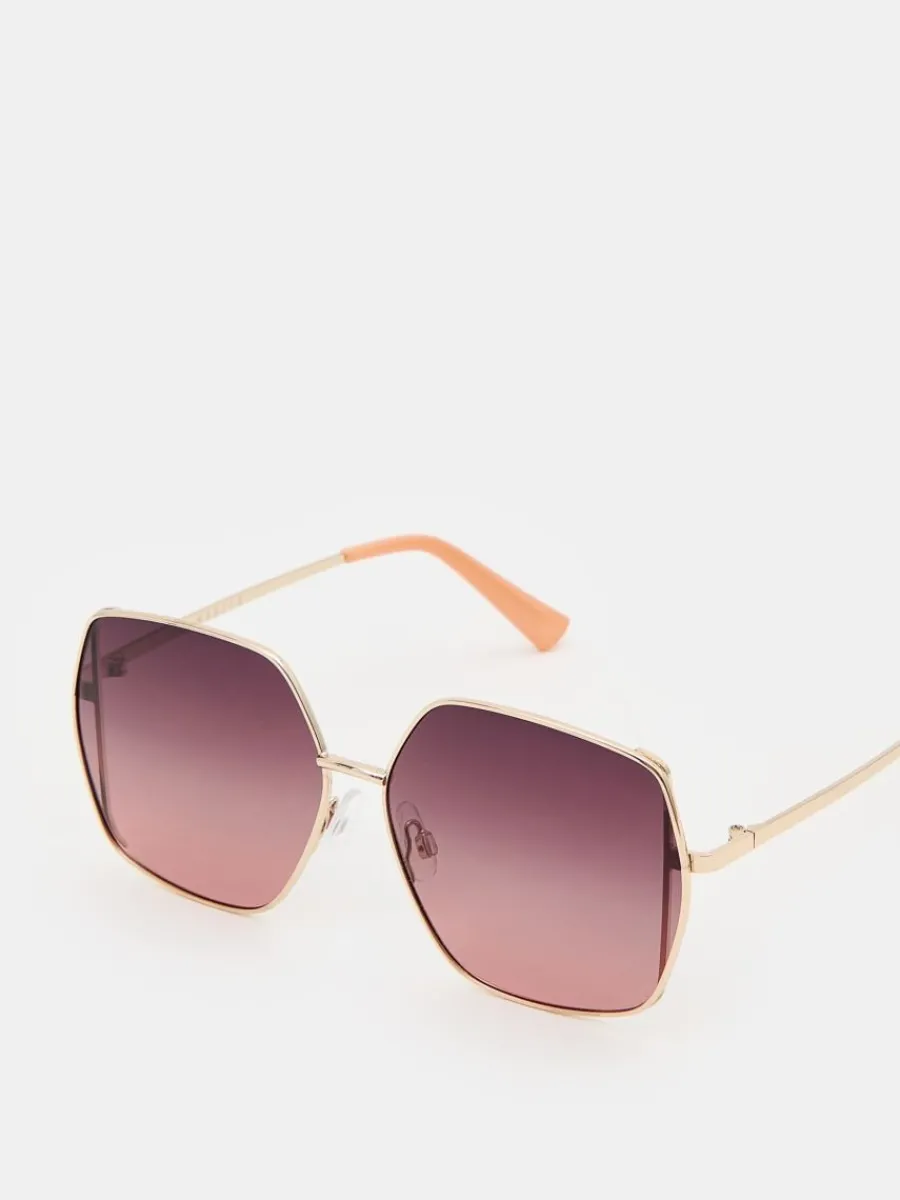 MOHITO Okulary przeciwsłoneczne pastelowy ru00f3u017cowy Online